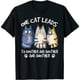 thumbnail image 1 of Playera Divertida de Gatos para Mujeres - Amantes de Gatos, Gatitos y Resacas - Camiseta Negra, 1 of 5