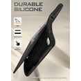 thumbnail image 4 of Funda Poetic TurtleSkin para iPad Pro 11 2024 (5ª generación), color negro, 4 of 6
