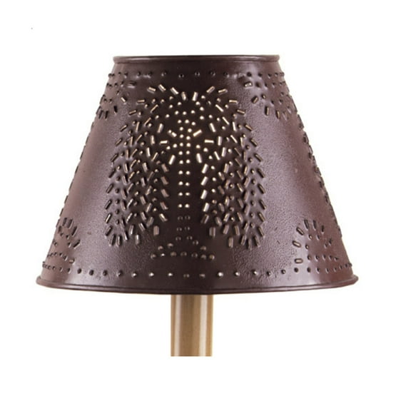 Park Designs Red Metal Willow Shade 12"