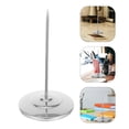 thumbnail image 2 of Receipt Ticket Holder Stainless Steel Bill Fork Spike with Plastic Base Desktop Paper Ticket Memo Note Stabber for Restaurant Office Kitchen, 2 of 8