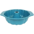 thumbnail image 2 of casaWare Fluted Cake Pan 9.5-inch (12-Cup) Ceramic Coated NonStick (Blue Granite), 2 of 4