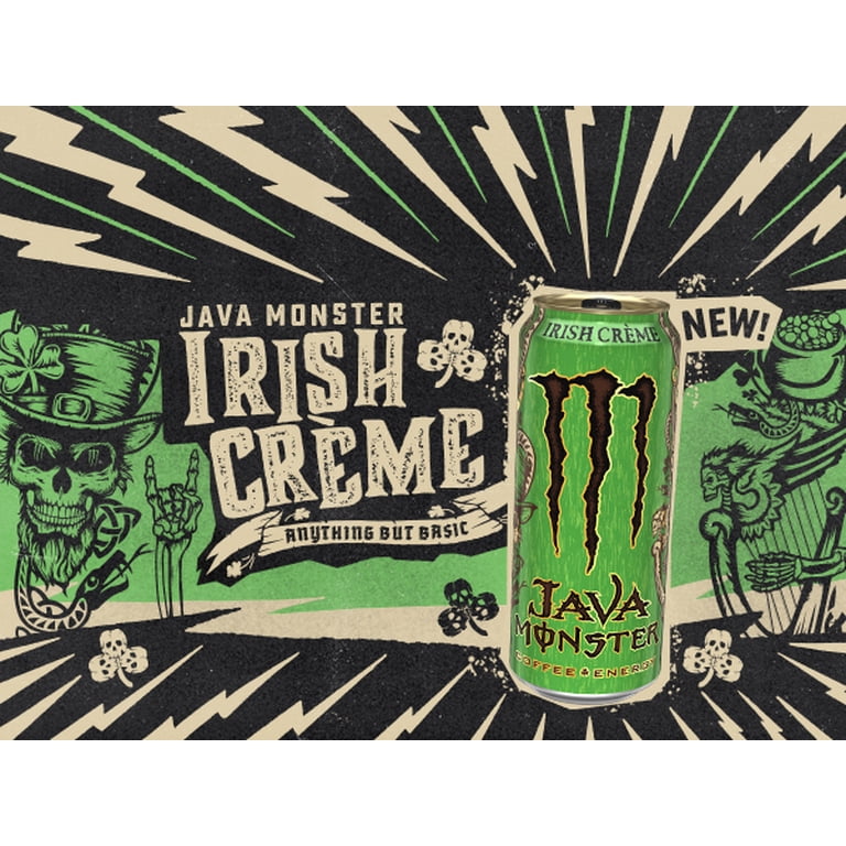 Java Monster Irish Blend Coffee Energy Drink, 15 fl oz Cans, 12 Pack photo 6