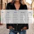 thumbnail image 7 of Klisyaur Womens Button Down Jackets Velvet Collared Long Sleeve Slim Cardigans Casual Trendy Comfy Fall Winter Tops, 7 of 7