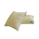 thumbnail image 5 of Fundas de almohada lisas HomeCentric color crema (paquete de 2), 40 x 40 cm (16 x 16 pulgadas), cojines decorativos de seda artística, lisos y lisos para sofá, diseño moderno de estampado liso - Lujo, 5 of 5