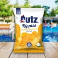 thumbnail image 2 of Utz Ripples Cheddar & Sour Cream Potato Chips, Gluten-Free, Family Size, 7.75 oz Bag, 2 of 8