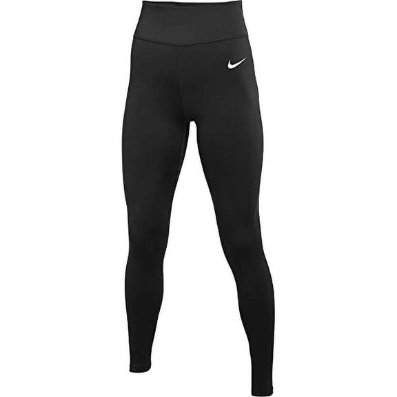 Nike Womens Dri-FIT Team One Tight Leggings (X-Small) Black