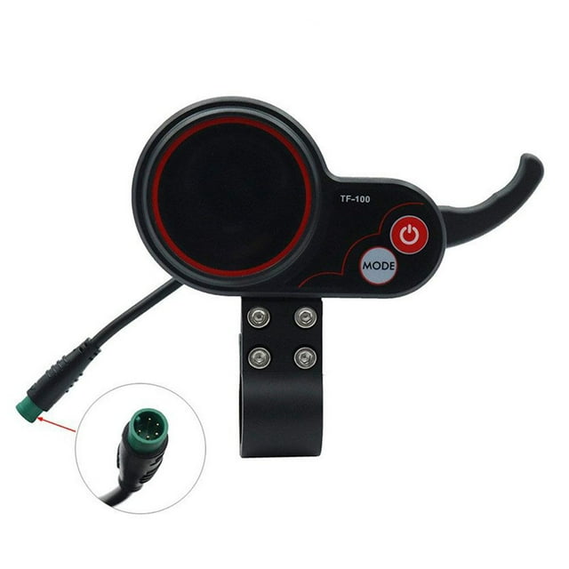 LCD TF-100 24V/36V/48V 5 Pin Electric Bike Display Thumb Control NEW