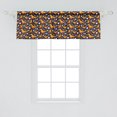 thumbnail image 2 of Ambesonne Dino Window Valance, Dinosaur Animal Egg, 54" X 18", Earth Yellow Multicolor, 2 of 3