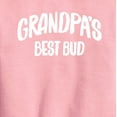thumbnail image 2 of Instant Message - Grandpas Best Bud - Toddler & Youth Crewneck Fleece Sweatshirt, 2 of 5