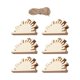 thumbnail image 2 of 30 piezas de madera sin terminar, rodajas de madera en , astillas de madera, manualidades, decoración del hogar, tablero de madera para tableros, 2 of 9
