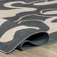 thumbnail image 4 of nuLOOM Carole Abstract Machine Washable Area Rug, 5' x 8', Beige, 4 of 9