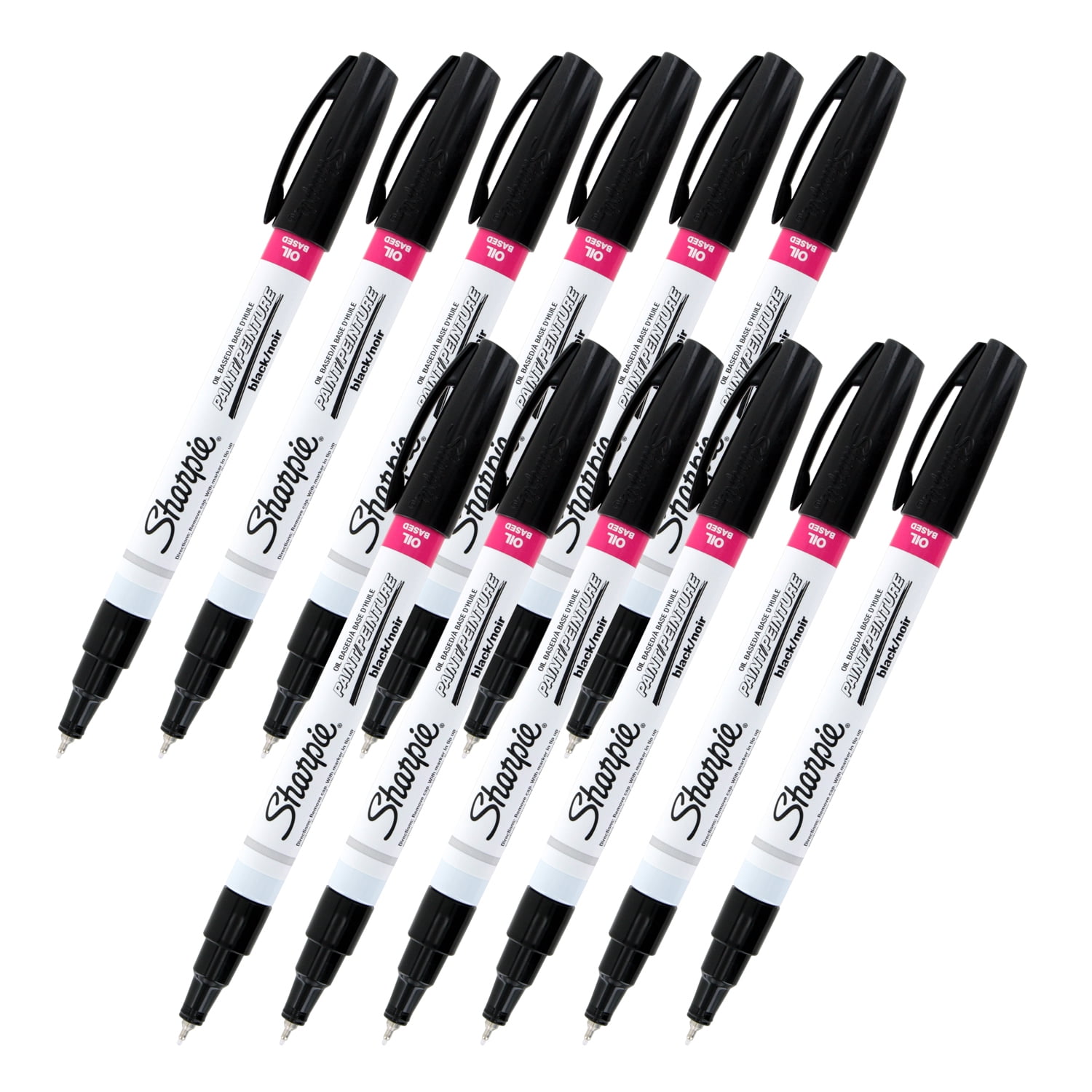 Sharpie Oil Based Paint Marker Pack Of 12 Walmart