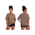 thumbnail image 2 of LMLYSoH Women's Summer T-Shirt Casual Loose Fit Stylish Striped Crew Neck Short Sleeve Drop Shoulder Tops, 2 of 8
