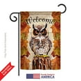 thumbnail image 2 of Breeze Decor BD-BI-G-105052-IP-BO-DS02-US Owl Watching Garden Friends - Everyday Birds Impressions Decorative Vertical Garden Flag - 13 x 18.5 in., 2 of 4