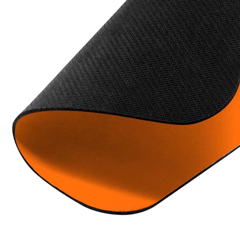 WIRESTER Super Size Rectangle Mouse Pad, Non-Slip X-Large Mouse Pad for Home, Office, and Gaming Desk - Solid Orange - image 3 of 5