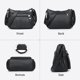 thumbnail image 4 of Bolso bandolera VOLGANIK ROCK de piel sintética suave para mujer, 4 of 6