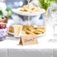 thumbnail image 3 of Blank rustic tent card wedding seating card dinner, 3 of 5