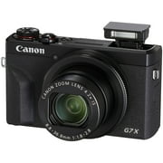 Canon PowerShot G7 X Mark III Digital Camera (Black) with Essential Accessory Bundle - Includes: SanDisk Ultra 64GB SDXC Memory Card,1x Seller Supplied Replacement Battery +more International Version