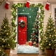 thumbnail image 1 of Uuiauoio Festive Christmas Door Cover with Design,Polyester Door Curtain for Holiday Home Decor, Seasonal Wall and Entryway Decoration for Parties and Family Gatherings,Festival Party Decoration, 1 of 6