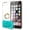 Turquoise, variant on LeYi for iPhone SE 2022 Case (3rd Gen), iPhone SE 2020 Case, iPhone 8 Case, iPhone 7 Case, iPhone 6/6s Glitter Clear Case with [2 Pack] Tempered Glass Screen Protector for Girls Women, Cute