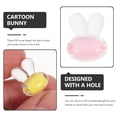 thumbnail image 2 of 100 Pcs Perles en Acrylique en Forme de Lapin Corde à Cheveux DIY Perles Bracelet DIY, 2 of 8