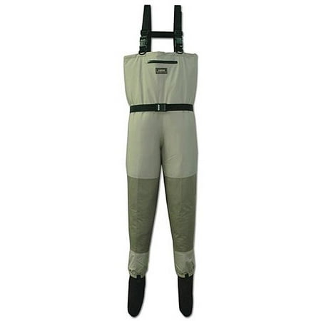 Caddis Systems Deluxe Breathable Stocking Foot Wader, 2-Tone Taupe