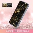 thumbnail image 5 of Samsung Galaxy A01 Case, KAESAR Hybrid Bling Glitter Sparkle Laser Black Marble Graphic Fashion Cute Colorful Skin Cover Shockproof Case for Samsung Galaxy A01, 5 of 5