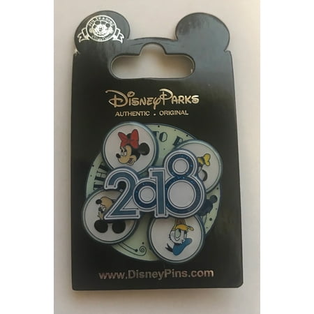 Medal Disney Pin - Disney Mickey Mouse Donald Duck Goofy Pluto 2018 Trading Pin