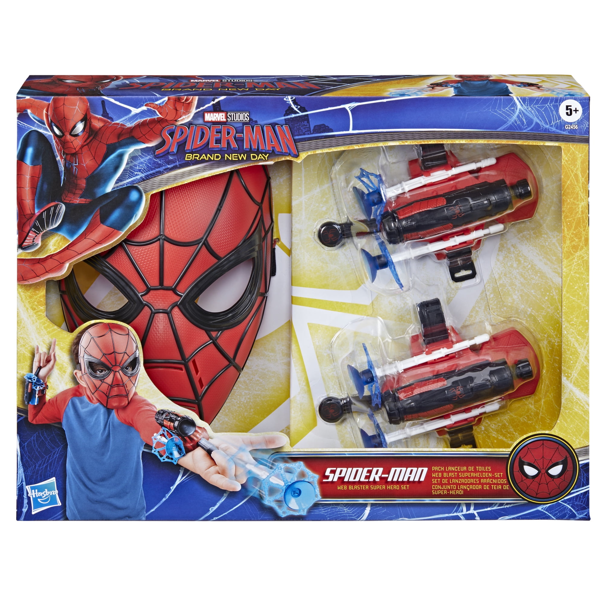 Marvel Spider-Man Brand New Day Web Blaster Super Hero Set, Ages 5 and Up