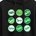 thumbnail image 3 of Sprite - Bottle Cap Evolution - Juniors Cropped Pullover Hoodie, 3 of 5