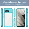 thumbnail image 3 of Allytech for Google Pixel 8 Clear Case, Hybrid Rugged Anti-Yellow Shockproof Hard Shell Back Cover Phone Case for Google Pixel 8, Skyblue, 3 of 8