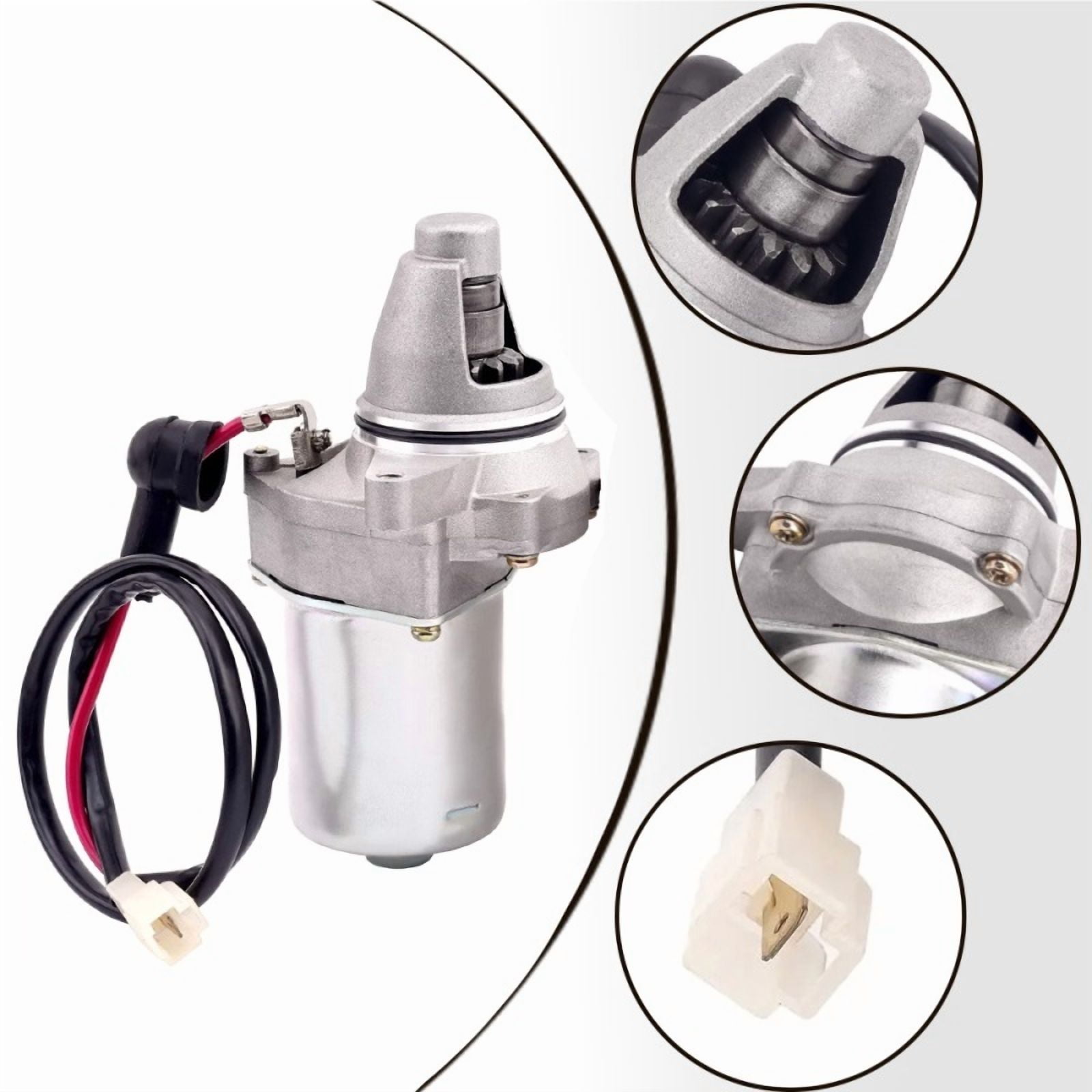 21163-S003 31100-40B01 Motorcycle Starter Motor For Kawasaki ATV KSF80 KFX 80 2003-2006 For Suzuki ATV LT80 QuadSport