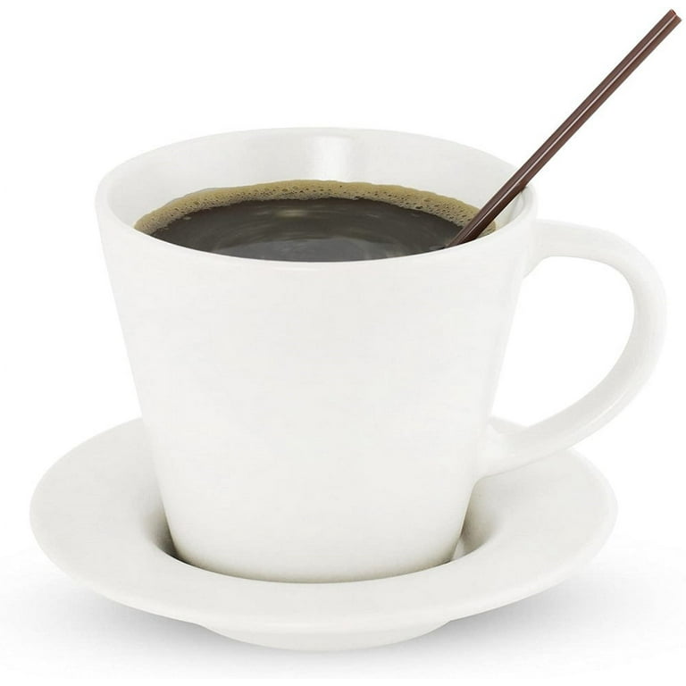 Restpresso 5 inch Coffee Stir Straws, 5000 Disposable Coffee Stirring Rods - Premium, Odorless, Black Plastic Stir Straws for Coffee, for Hot and Cold