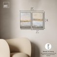 thumbnail image 5 of Cracked Earth Serenity Canvas Print Abstract Wall Decor Set by Art Remedy, Silver Frame, 10 x 15, 5 of 6