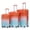 Blue+Red Luggage, variant on 20" Carry on Luggage Set of 2 with Spinner Wheels and 14" Cosmetic Case,Hardshell Small Suitcases with Combination Lock,Luggage for Travel Men and Women,Blue+Pink