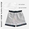 thumbnail image 3 of FORMRS Boys Swim Trunks Quick Dry Mesh Liner Boardshorts Sizes XS-XL, Black Astronaut, 3 of 7