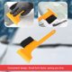thumbnail image 4 of 2 en 1 Coche CamiÃ³n Nieve Cepillo Hielo Raspador TendÃ³n Pala Cabeza Amarillo Unique Bargains Nieve Cepillo, 4 of 7