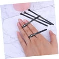 thumbnail image 2 of 10 Pcs Rings Evil Eye Bracelet Men Ring Sizer Ring Tool Ring Measurement Tool Measuring Instrument, 2 of 5