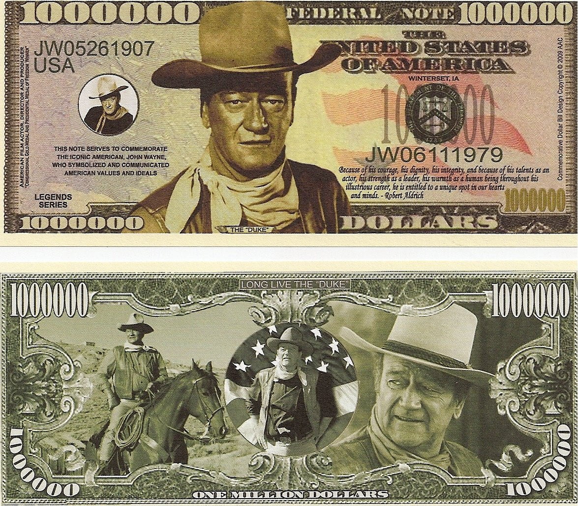 MARTIN LUTHER KING MILLION DOLLAR NOVELTY BILL MONEY