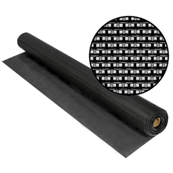 3004041 48 in. x 100 ft. Suntex 80 Black Screen