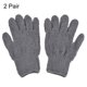 thumbnail image 3 of Guantes de limpieza de polvo Uxcell, mitones de microfibra, gris, 2 pares, 3 of 5