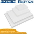 thumbnail image 5 of FIXSMITH Stretched Canvas, Multipack of 8, 5x7, 8x10, 11x14 & 12x16 Inches - 2 of Each, 100% Cotton, 8 oz Gesso-Primed, Art Supplies for Acrylic and Oil Painting., 5 of 5
