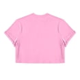 thumbnail image 5 of Men's Crop Tops Trendy Casual Short Sleeve Crew Neck Pullovers Summer Lightweight Breathable Classic Fit Pure Color Beach Tshirts Pink 2XL, 5 of 5