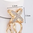 thumbnail image 1 of Hebilla de bufanda de seda tridimensional simple, joyería, hebilla de bufanda de perla multifuncional con diamantes de estilo coreano, hebilla de chal de tres anillos, accesorios de ropa, 1 of 6