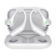 thumbnail image 2 of Open Ear Headphones, Bluetooth 5.3 Air Conduction Headphones with Mic Wireless Premium Stereo Sound Earbuds with 40H Playtime & Digital Display, IPX6 Earbuds for Running Fitness - White, 2 of 6