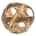 thumbnail image 4 of KALLORY Decorative Bamboo Balls Coffee 1Pack 5.9x5.9in, 4 of 8