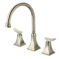 thumbnail image 2 of Just Manufacturing Double Handle Kitchen Faucet with Pop-up Drain, 2 of 2