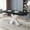 Printed Black Marble+White, variant on Holaki Expandable Dining Table,Extendable 47-63 inch Modern Faux Marble Dining Room Table with MDF Table Top White X-Shape Table Leg Metal Base