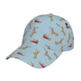 thumbnail image 6 of Lsque Dachshund Dog Baseball Cap Trucker Low Profile Hat Golf Dad Hat Adjustable Original Classic Unconstructed Plain Cap Men Women, 6 of 9