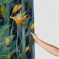 thumbnail image 3 of Orinice Shower Curtain Exotic Tropical Paradise Bird Plant  12 Hooks Stall Home Hotel Bathroom Decoration 60x72, 3 of 7